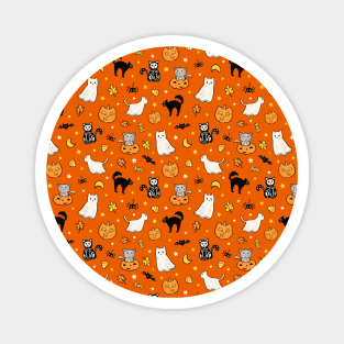 Halloween Cats Magnet